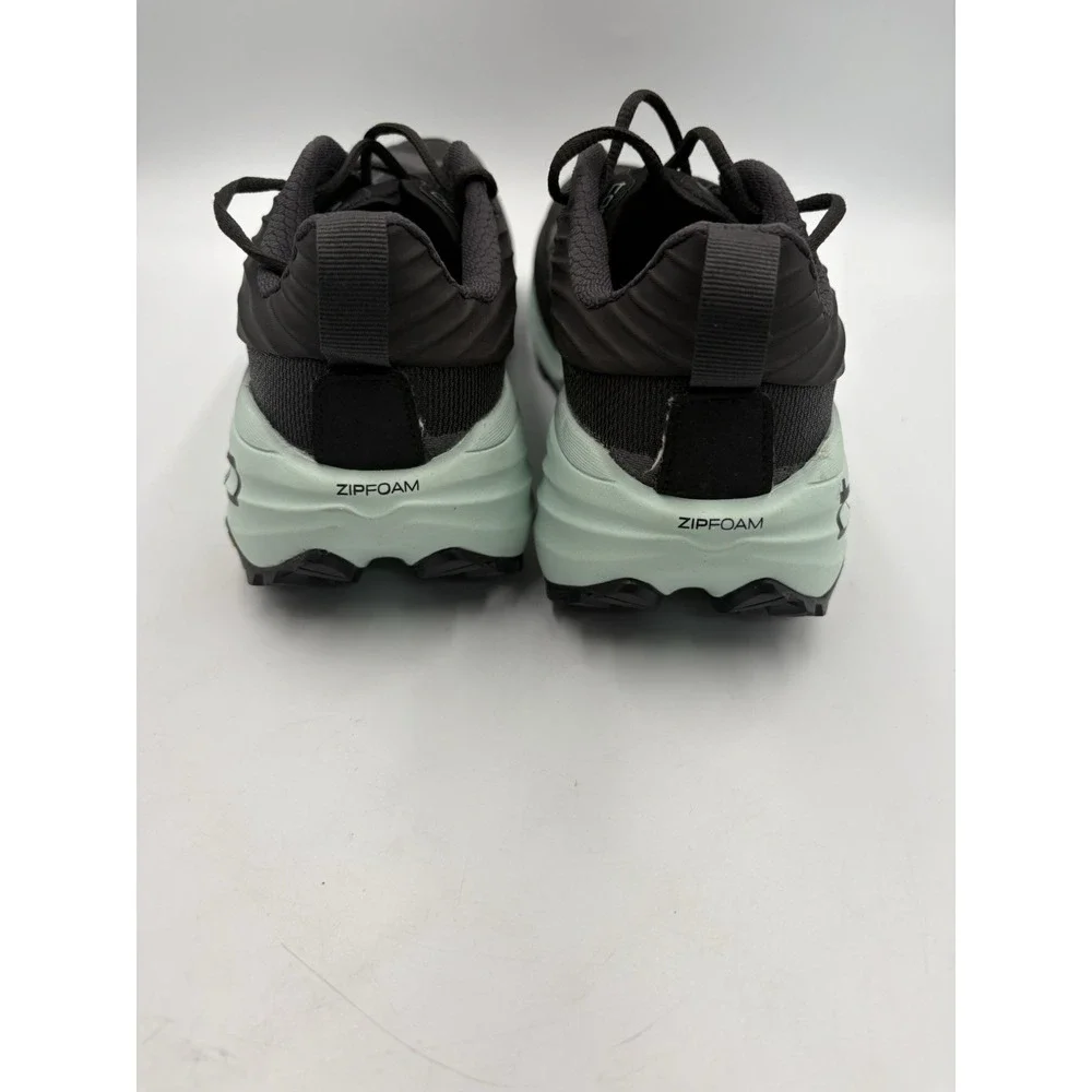 Topo Athletic Vista Max Cushion Trail Running Shoes Black Mint Mens 8.5  10